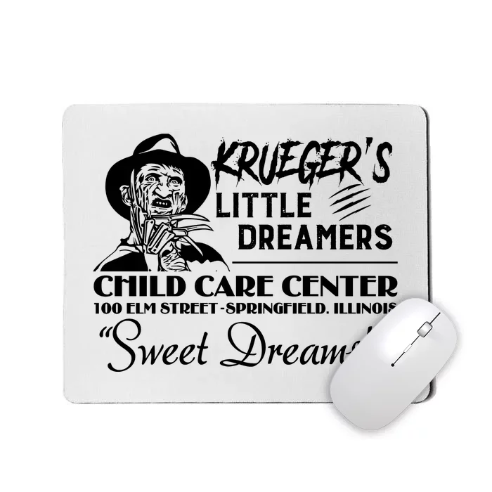 Krueger’S Little Dreamers Sweet Dreams Freddy Halloween Mousepad