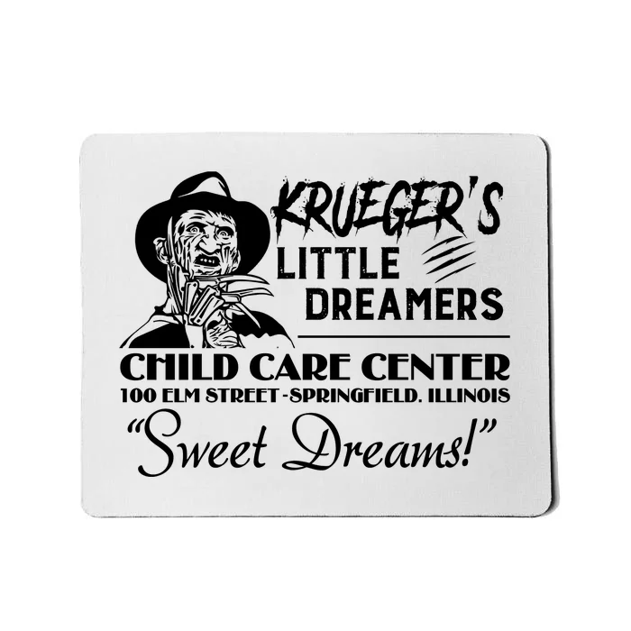 Krueger’S Little Dreamers Sweet Dreams Freddy Halloween Mousepad