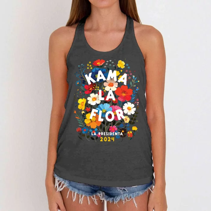 Kama La Flor 2024 Women's Knotted Racerback Tank