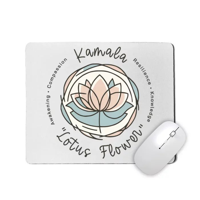 Kamala Lotus Flower Mousepad