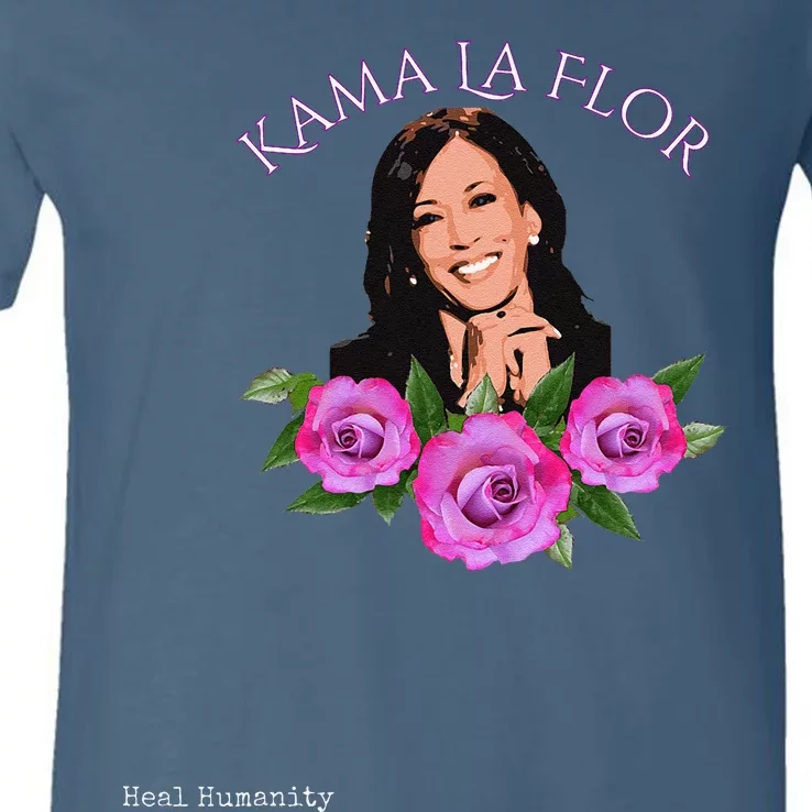 Kama La Flor V-Neck T-Shirt