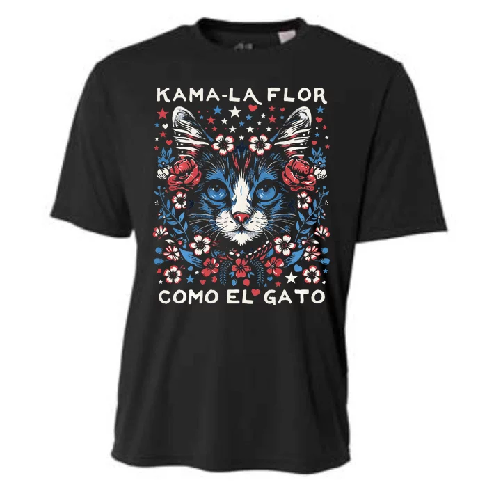 Kama La Flor La Presidenta Cooling Performance Crew T-Shirt