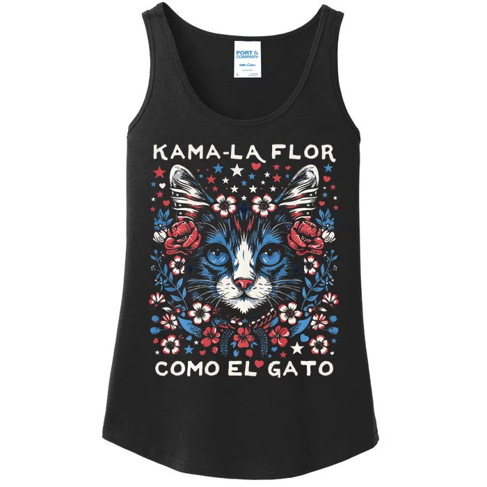 Kama La Flor La Presidenta Ladies Essential Tank