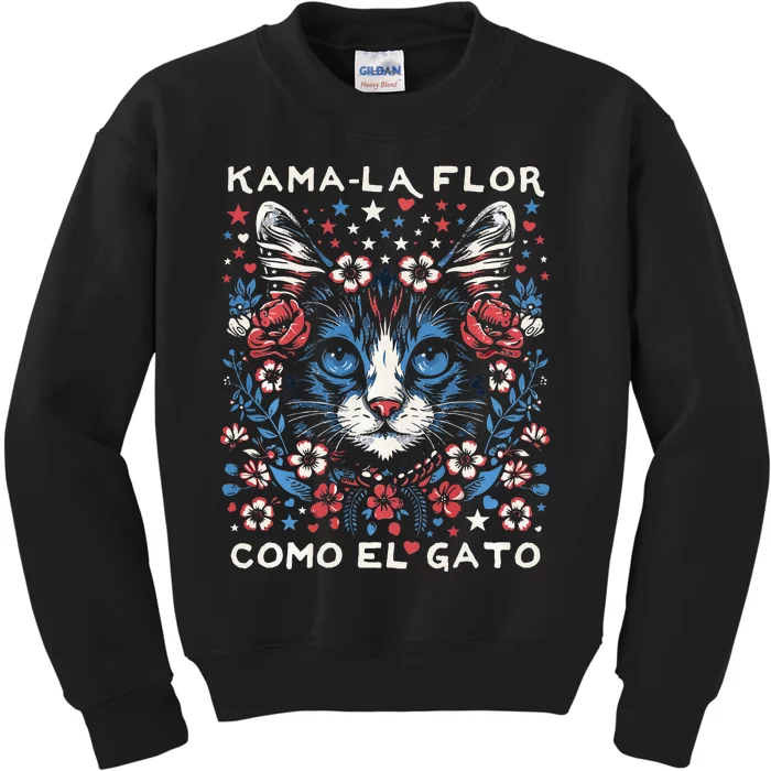 Kama La Flor La Presidenta Kids Sweatshirt