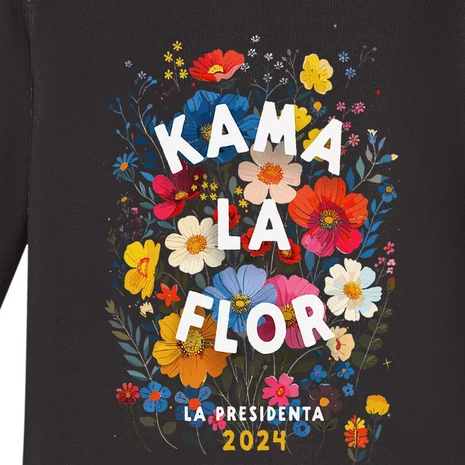 Kama La Flor 2024 Baby Long Sleeve Bodysuit