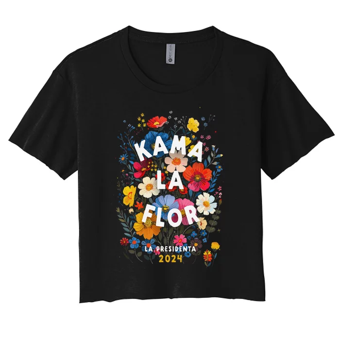 Kama La Flor 2024 Women's Crop Top Tee