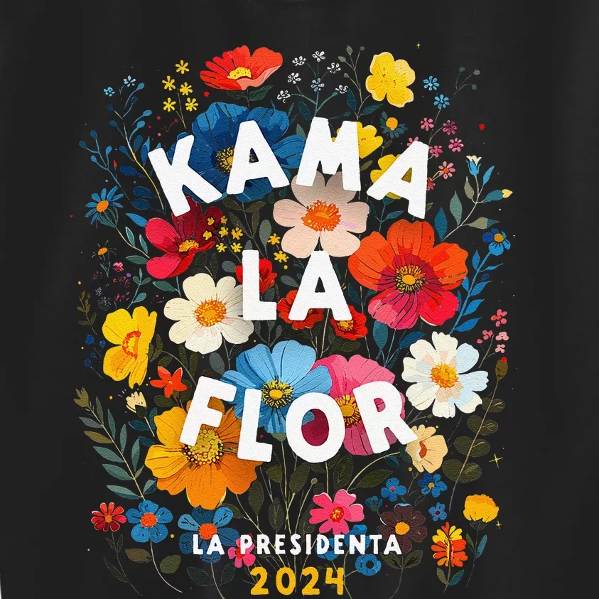 Kama La Flor 2024 Gift Cute Kids Sweatshirt