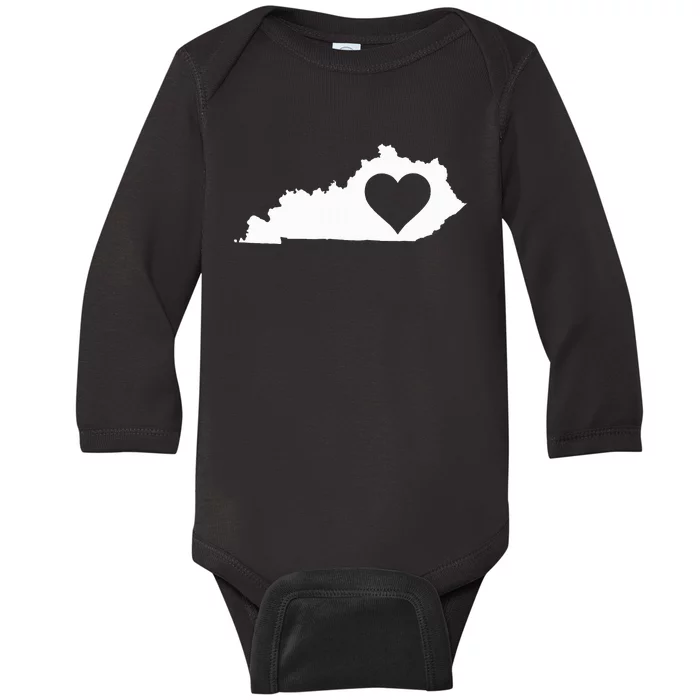 Kentucky Love I Gift Baby Long Sleeve Bodysuit