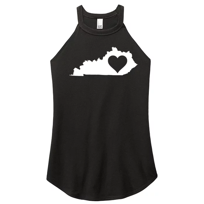 Kentucky Love I Gift Women’s Perfect Tri Rocker Tank