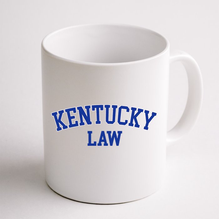 Kentucky Law Kentucky Bar Graduate Front & Back Coffee Mug