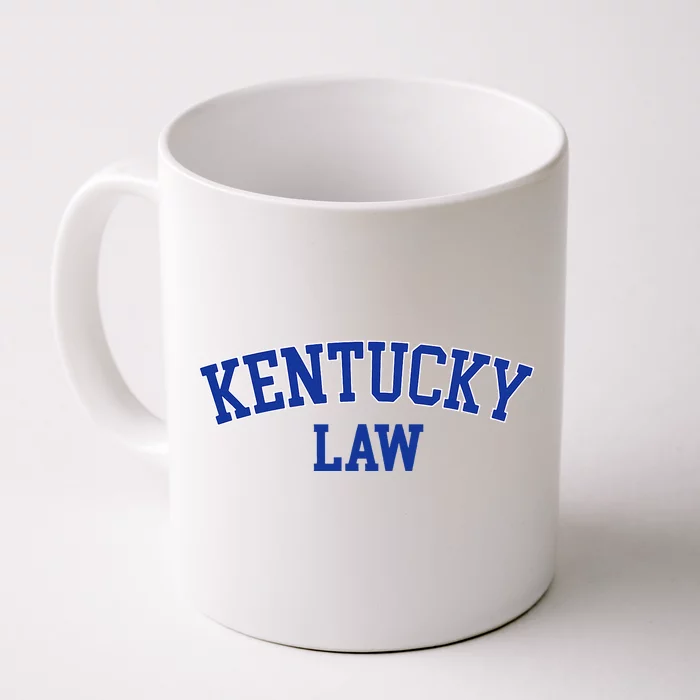 Kentucky Law Kentucky Bar Graduate Front & Back Coffee Mug