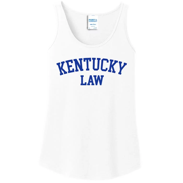 Kentucky Law Kentucky Bar Graduate Ladies Essential Tank