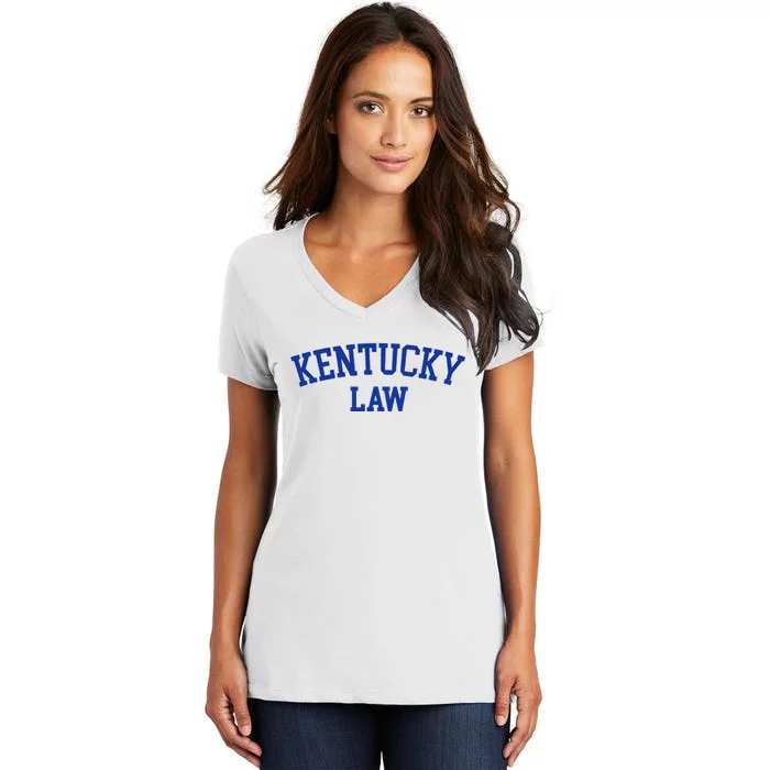 Kentucky Law Kentucky Bar Graduate Women's V-Neck T-Shirt