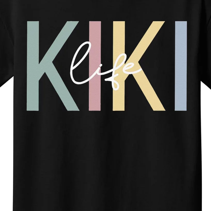 Kiki Life Kiki Grandma Boho Kiki gift for Grandmother Kids T-Shirt