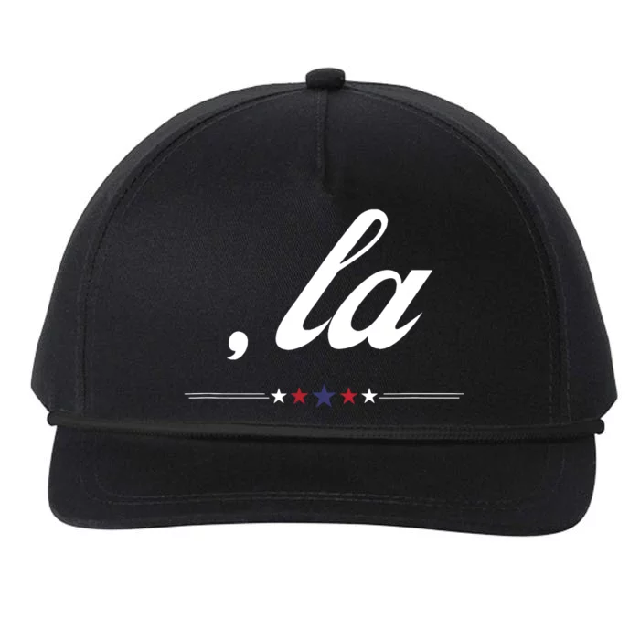 Kamala La Snapback Five-Panel Rope Hat