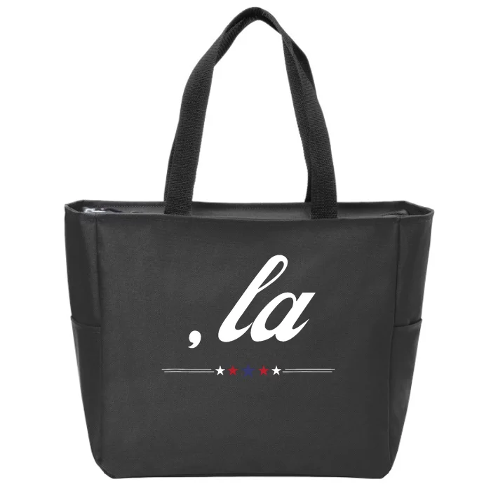 Kamala La Zip Tote Bag