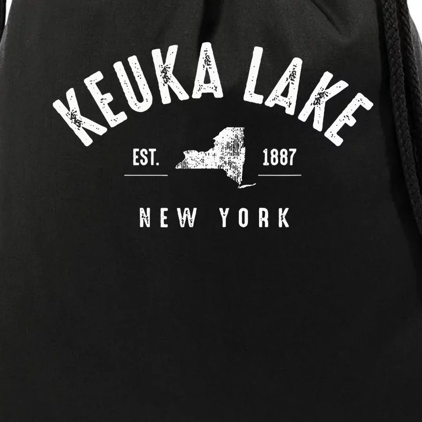 Keuka Lake Drawstring Bag