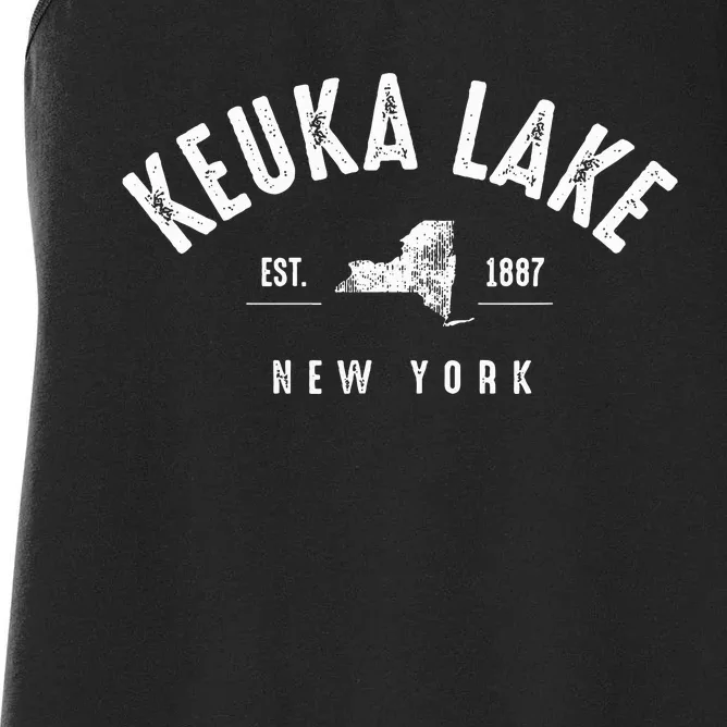 Keuka Lake Women's Racerback Tank