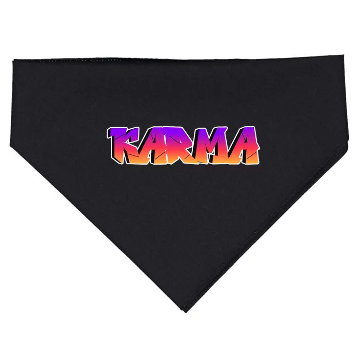 Karma Logo USA-Made Doggie Bandana