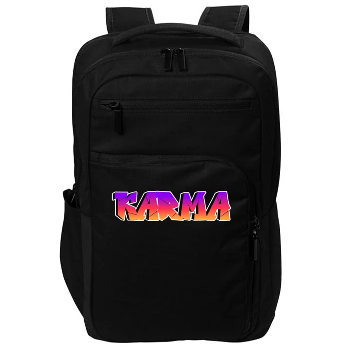 Karma Logo Impact Tech Backpack