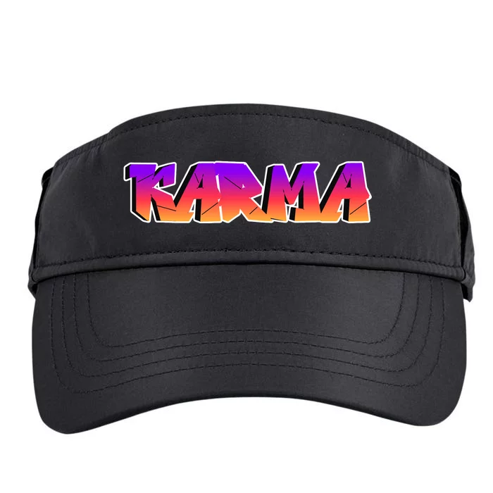 Karma Logo Adult Drive Performance Visor