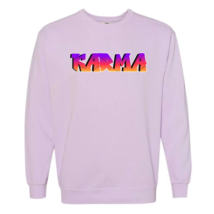 Karma Logo Garment-Dyed Sweatshirt