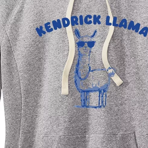 Kendrick Llama Women's Fleece Hoodie