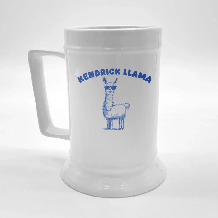 Kendrick Llama Front & Back Beer Stein