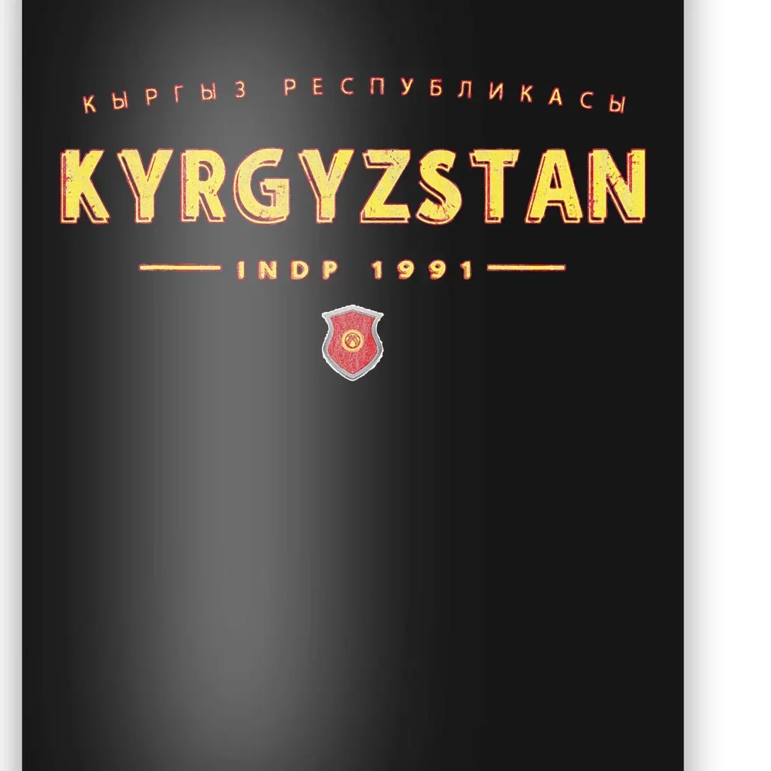 Kyrgyzstan Logo Kyrgyz Poster