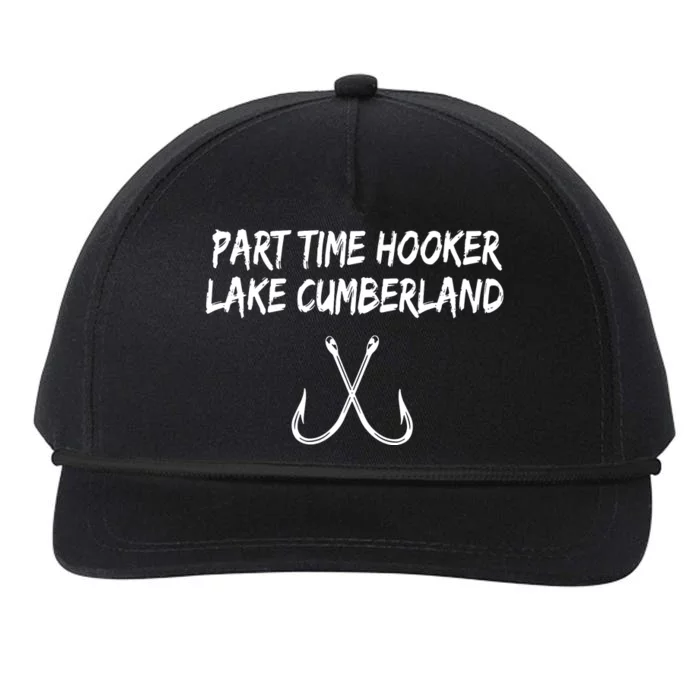 Kentucky Lakes Lake Cumberland Fishing Gift Snapback Five-Panel Rope Hat