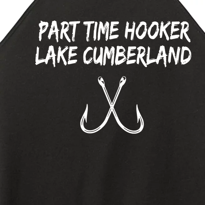 Kentucky Lakes Lake Cumberland Fishing Gift Women’s Perfect Tri Rocker Tank