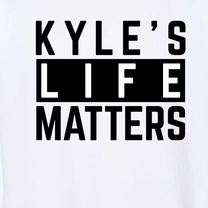 Kyle's Life Matters Shirts Free Kyle Rittenhouse Garment-Dyed Sweatshirt