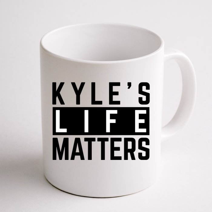 Kyle's Life Matters Shirts Free Kyle Rittenhouse Front & Back Coffee Mug