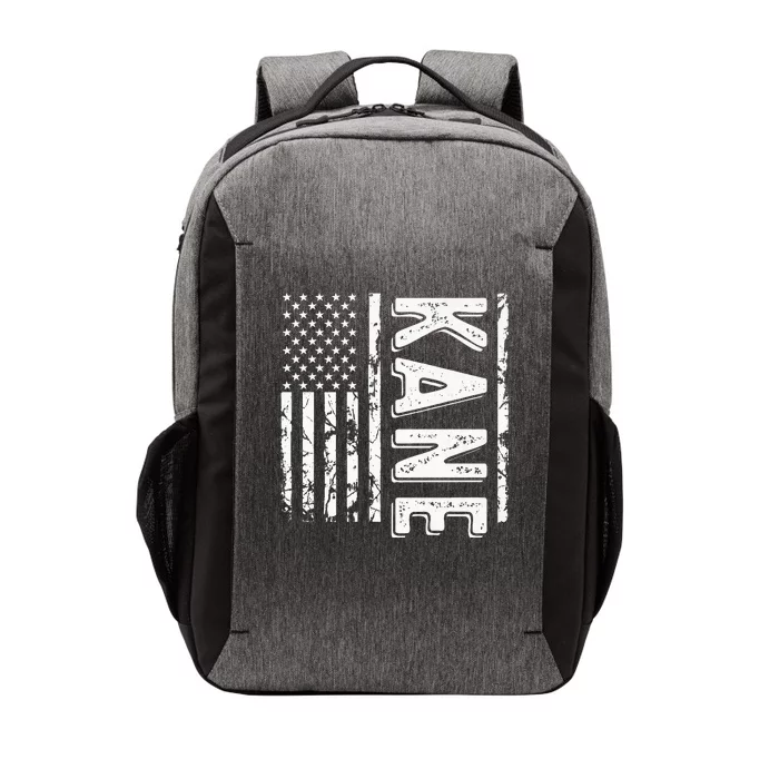 Kane Last Name Funny Surname Team Kane Family Vector Backpack