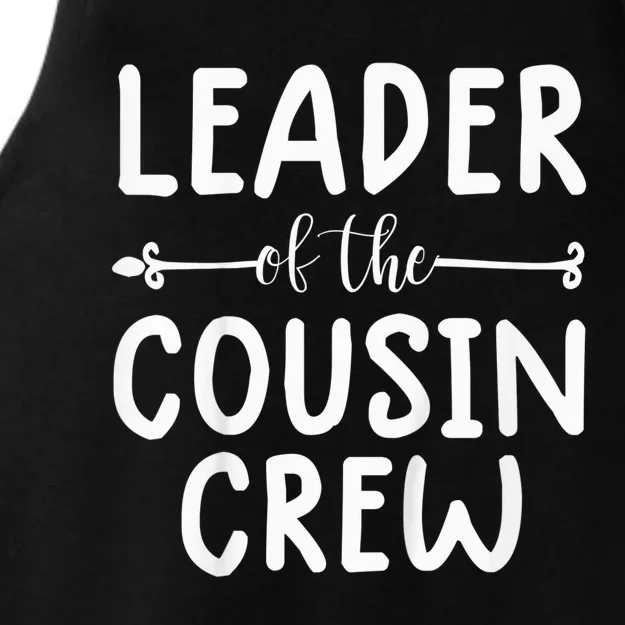 Kid leader of the cousin crew shirt for Kid the cousin crew tee Ladies Tri-Blend Wicking Tank