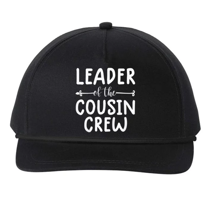 Kid leader of the cousin crew shirt for Kid the cousin crew tee Snapback Five-Panel Rope Hat