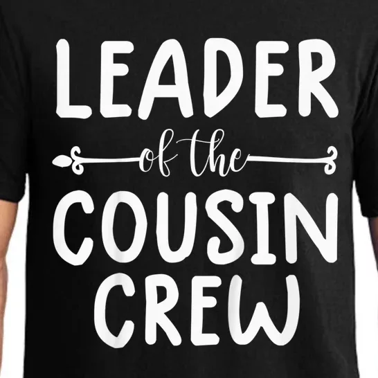 Kid leader of the cousin crew shirt for Kid the cousin crew tee Pajama Set