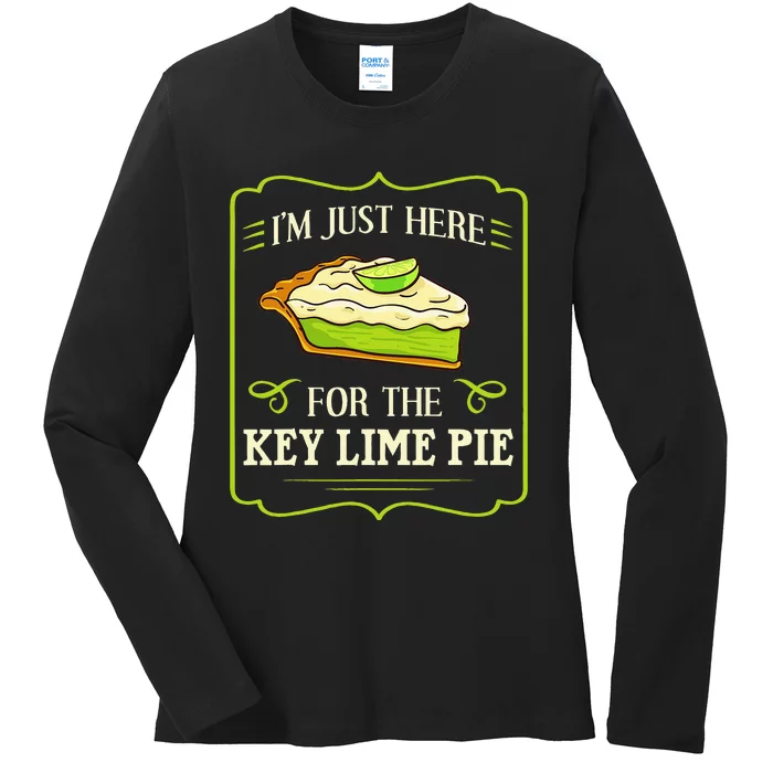 Key Lime Pie Recipe West Florida Ladies Long Sleeve Shirt