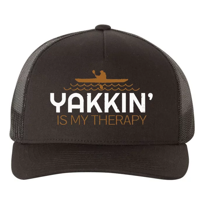 Kayak Lover Quote Gift Kayaking Accessories Equipment Gear Yupoong Adult 5-Panel Trucker Hat