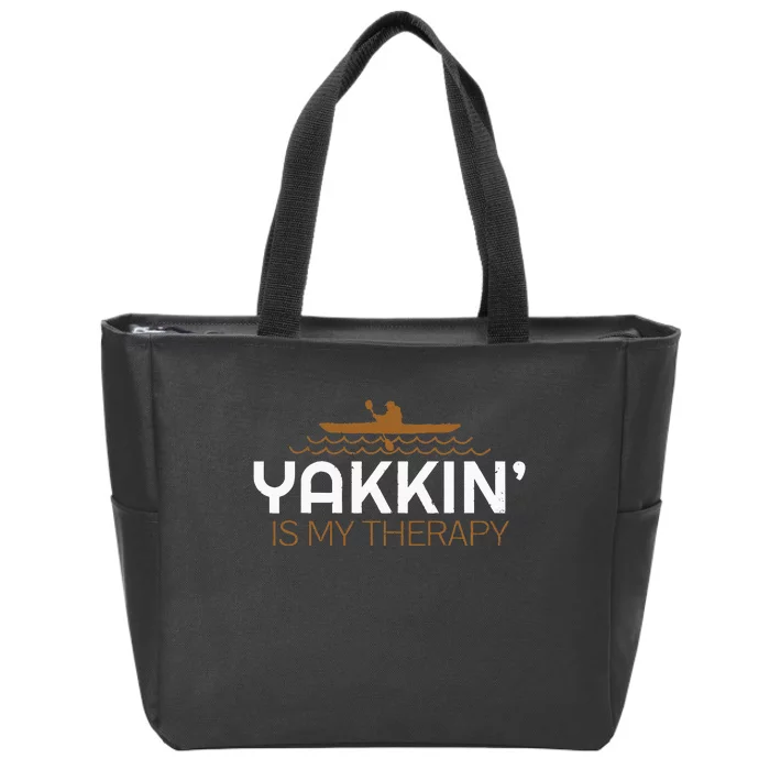 Kayak Lover Quote Gift Kayaking Accessories Equipment Gear Zip Tote Bag