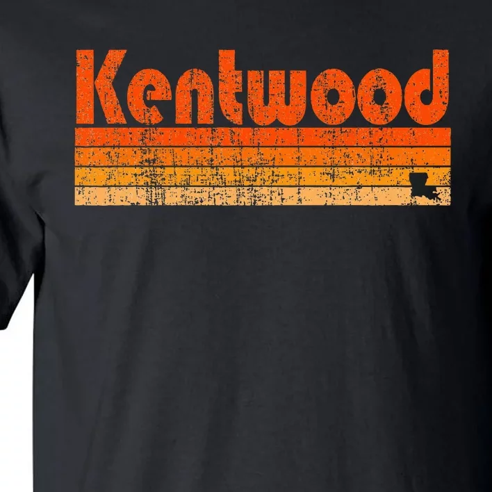 Kentwood Louisiana Retro 80s Style Tall T-Shirt