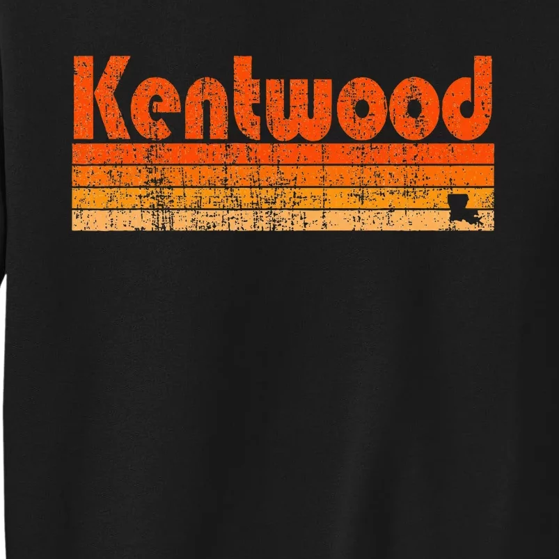 Kentwood Louisiana Retro 80s Style Tall Sweatshirt