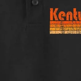 Kentwood Louisiana Retro 80s Style Dry Zone Grid Performance Polo