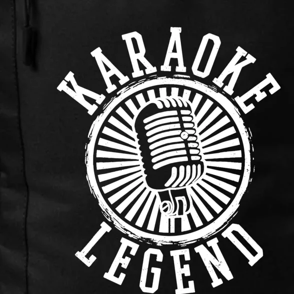 Karaoke Legend Singing Microphone Party Singer Gift Daily Commute Backpack