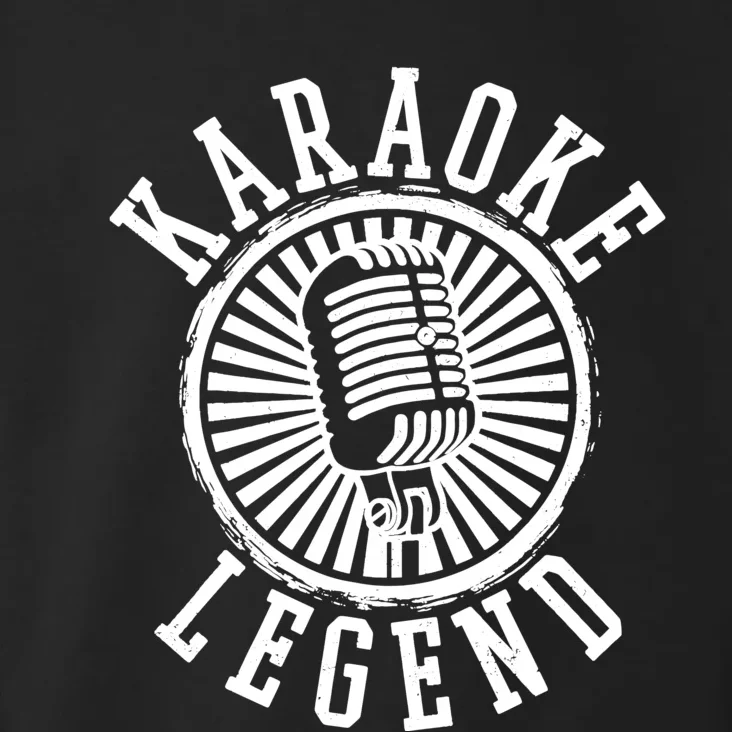 Karaoke Legend Singing Microphone Party Singer Gift Toddler Hoodie