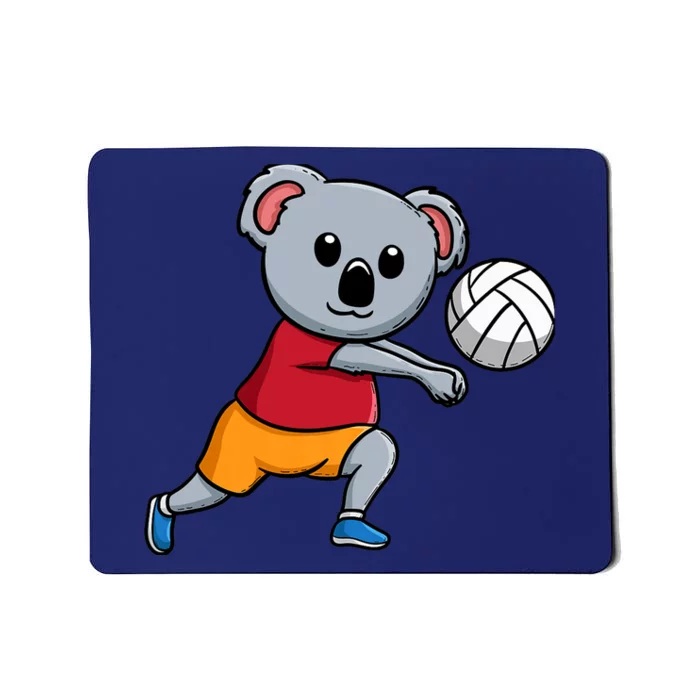 Koala Lover Volleyball Coach Spike Serve Team Sport Premium Mousepad