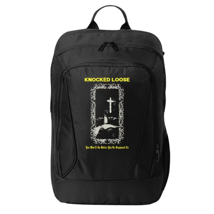 Knocked Loose You Won’T Go Before You’Re Supposed To City Backpack