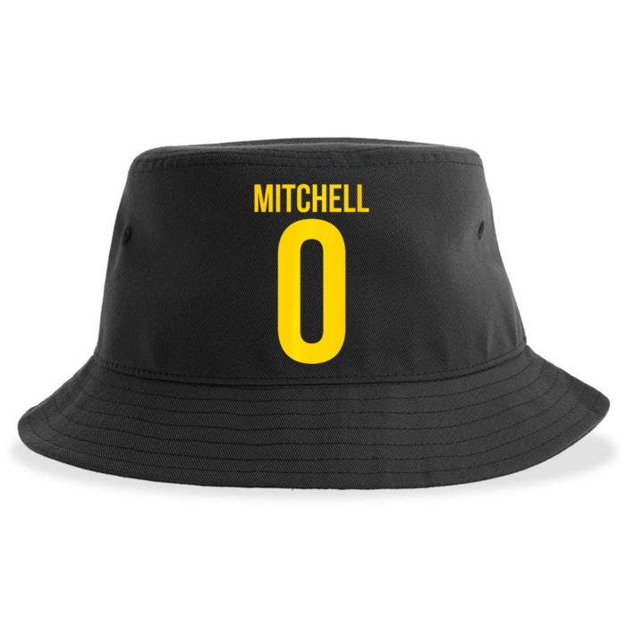 Kelsey Mitchell: 0 Front & Back Name Number Shirsey Ind Front & Back Sustainable Bucket Hat