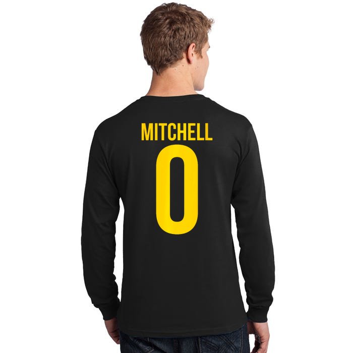 Kelsey Mitchell: 0 Front & Back Name Number Shirsey Ind Front & Back Tall Long Sleeve T-Shirt