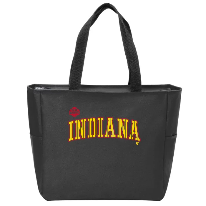 Kelsey Mitchell: 0 Front & Back Name Number Shirsey Ind Front & Back Zip Tote Bag